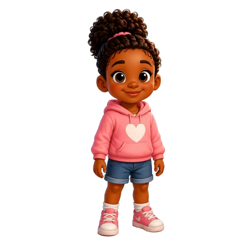 Lila, the daughter who inspired Imagine Me